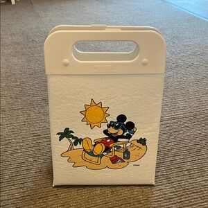 Vintage Disney Styrofoam Cooler Lunch Bag
